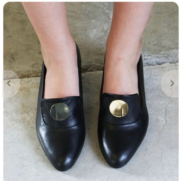 Anne Thomas Elisabeth Loafer Leather Black Shoes - Picture 4 of 12